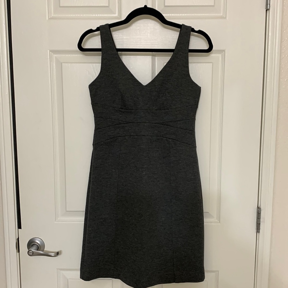 New York & Co Grey Mini Dress (Size 2)